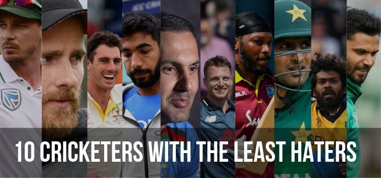 10 Cricketers with the Least Haters