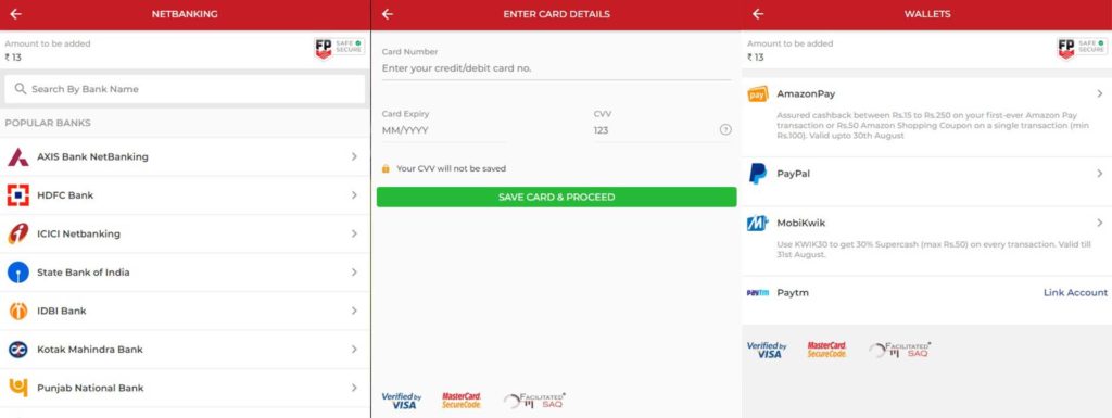 Dream11 balance