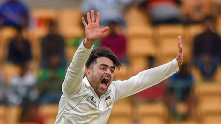 Rashid Khan makes his Test debut as a captain against Bangladesh