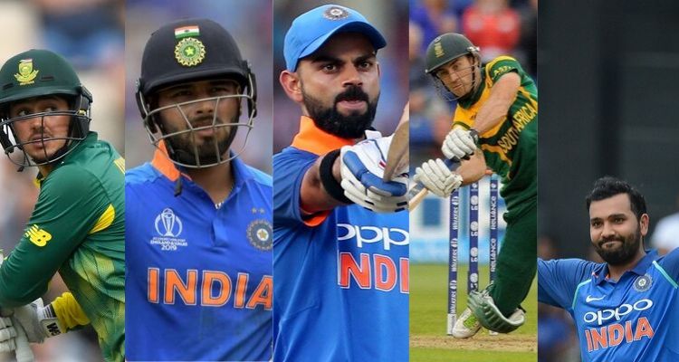 Batsmen who can be top scorers in IND Vs RSA series