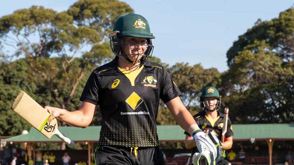 Historic Ton by Alyssa Healy helped Australia win the match