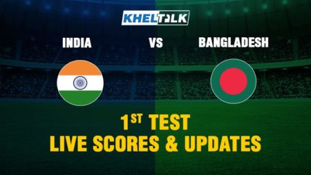 India vs Bangladesh 1st Test – Live Score, Commentary & Stats