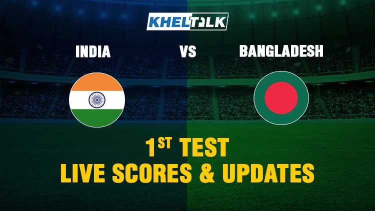 Ind vs Ban 1st Test Live Score