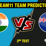 India vs New Zealand 2nd Test dream 11 predictions