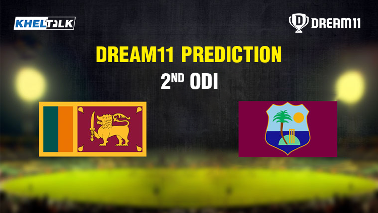 Sri Lanka vs West Indies 2nd ODI today match prediction | Dream11 team