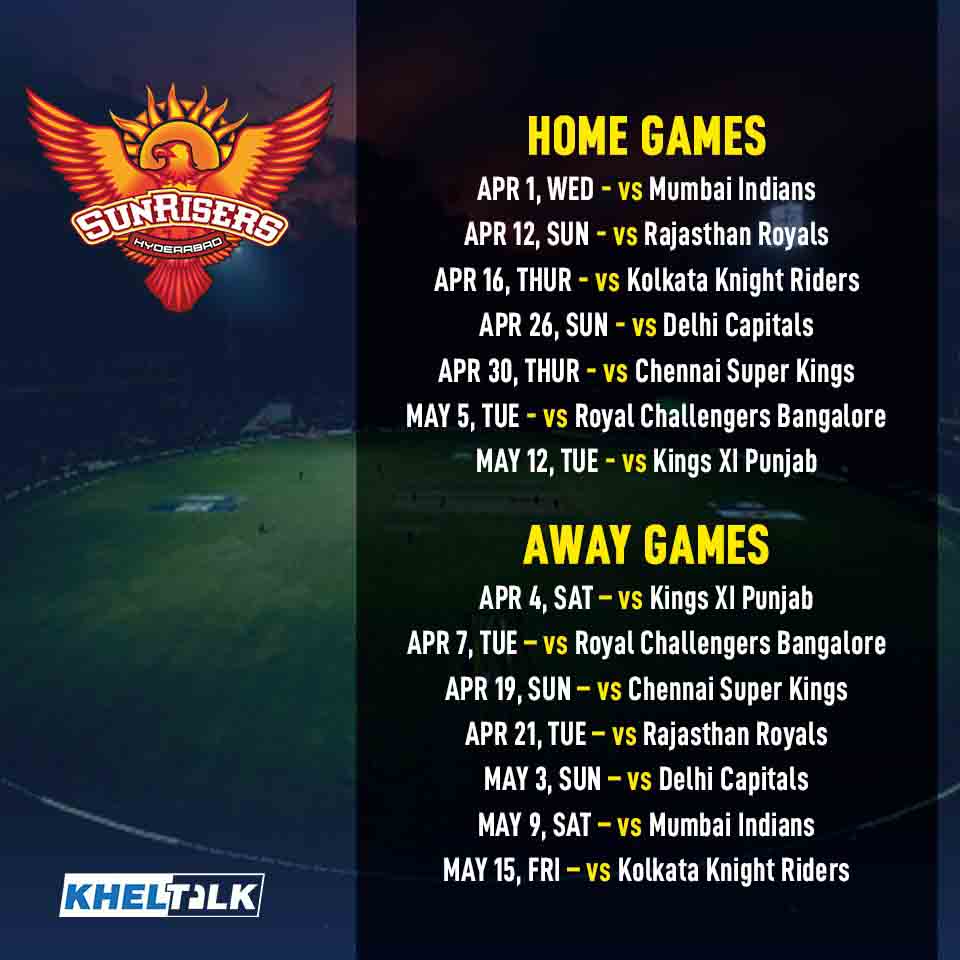 IPL 2020 Schedule – Timings, Venues, Fixtures & everything you need to Know!