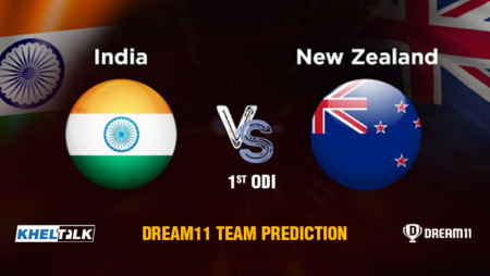 IND vs NZ 1st ODI – Dream11 Team prediction