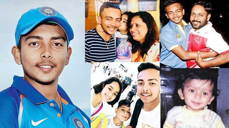 Prithvi Shaw Family and Personal Life 