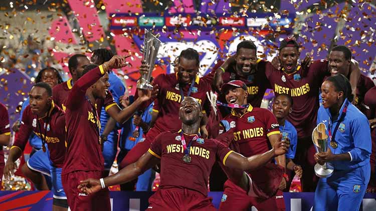 2016 – West Indies T20 World Cup win in India 