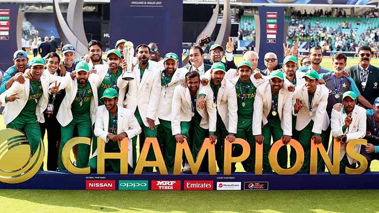 2017 – Pakistan Winning the Champion Trophy 