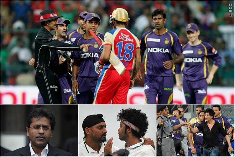 IPL has had its share of controversies 