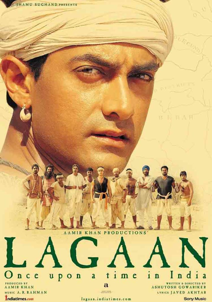 Lagaan (2001) - Hindi cricket movies