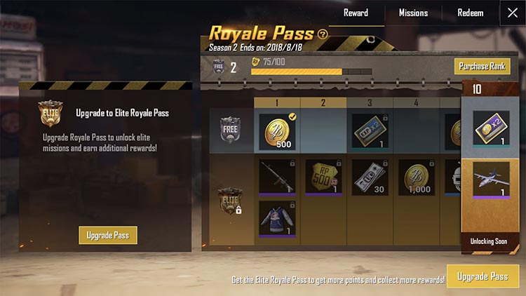 Elite Royale Pass