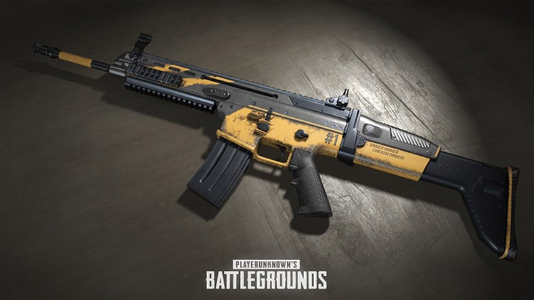 SCAR-L -  assault rifle in pubg