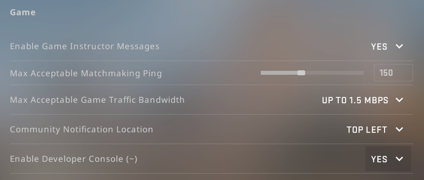 How to change FOV in CSGO