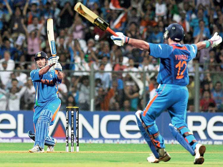 The 2011 ICC Cricket World Cup Winning Six by MSD