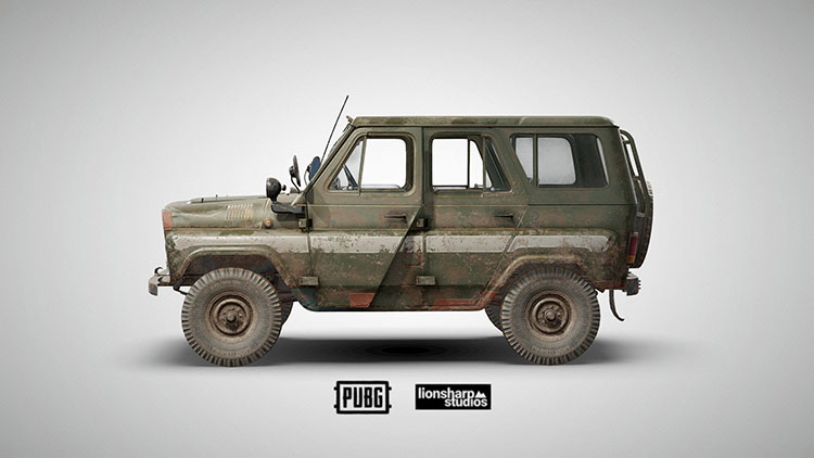 Pubg vehicles - UAZ