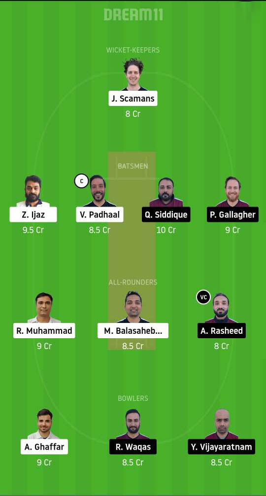 Dream11 Fantasy Team #1