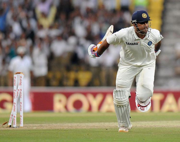 MS Dhoni got Run-out on 99 against England 