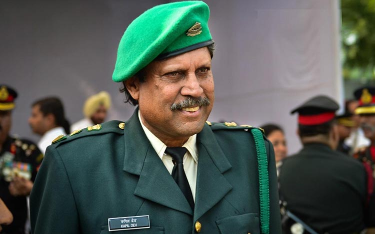 Kapil Dev - Lieutenant Colonel, Indian Territorial Army