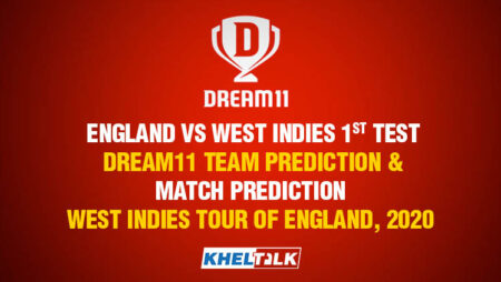 England vs West Indies,1st Test – Dream11 Team Prediction & Match Prediction – West Indies tour of England, 2020
