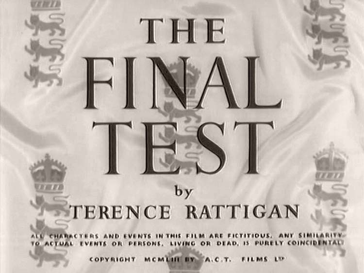 The Final Test (1953) 