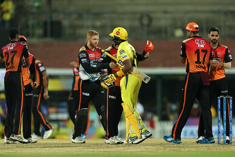 Head to Head Records Between Chennai Super Kings vs Sunrisers Hyderabad 