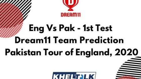 Eng Vs Pak – 1st Test – Dream11 team prediction today | Match Prediction | Pitch Report | Toss prediction – Pakistan Tour of England, 2020