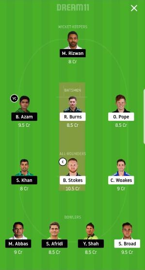 #2 Dream11 Fantasy Team