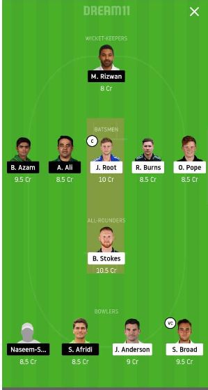 #1 Dream11 Fantasy Team 