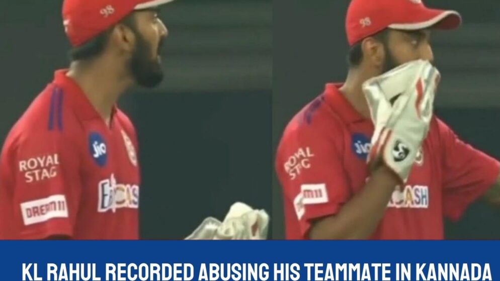Watch: KL Rahul recorded abusing his teammate in Kannada against DC