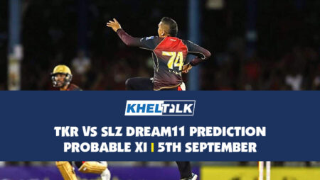 TKR vs SLZ Dream11 Prediction | Probable XI | 5th September