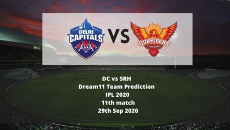 DC vs SRH Dream11 Team Prediction | IPL 2020 | 11th match | 29th Sep 2020