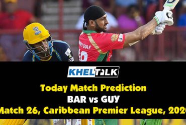 CPL 2020: GUY vs BAR | Today Match Prediction | Who will win the match