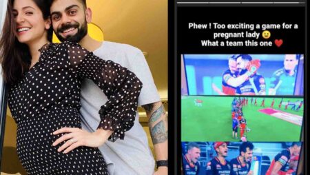 “Too exciting a game for a pregnant lady,” Anushka Sharma reacts after RCB clinches win against MI in Super Over