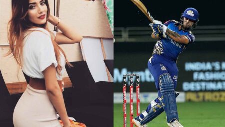 ‘I am so proud of you baby’ – Aditi Hundia praises Ishan Kishan for his knock against RCB