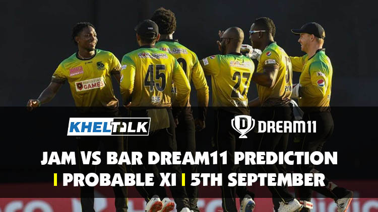 JAM vs BAR Dream11 Prediction | Probable XI | 5th September| CPL 2020