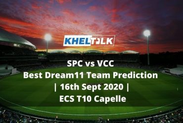 SPC vs VCC Best Dream11 Team Prediction | 16th Sept 2020 | ECS T10 Capelle