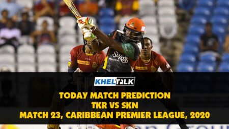 Today Match Prediction – TKR vs SKN – CPL 2020 – 23rd Match