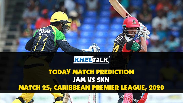 JAM vs SKN |Today Match Prediction