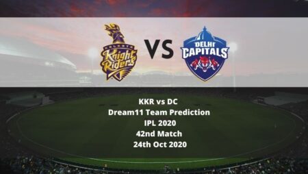 KKR vs DC Dream11 Team Prediction | IPL 2020 | 42nd Match | 24th Oct 2020