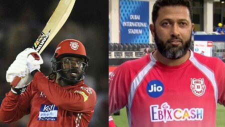 KXIP Batting Coach Wasim Jaffer Hints On Chris Gayle’s Comeback For the Team in IPL 2020
