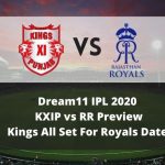 Dream11 IPL 2020: KXIP vs RR Preview, Kings All Set For Royals Date