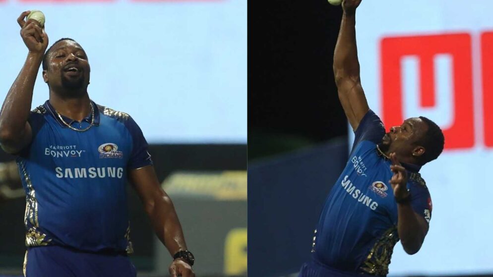 Watch: Kieron Pollard takes a world-class catch to dismiss Jos Buttler in RR vs MI game
