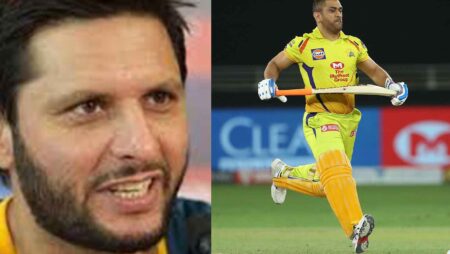 ‘He Doesn’t Deserve Such Treatment’ – Shahid Afridi Takes a Sly Dig On MS Dhoni Haters