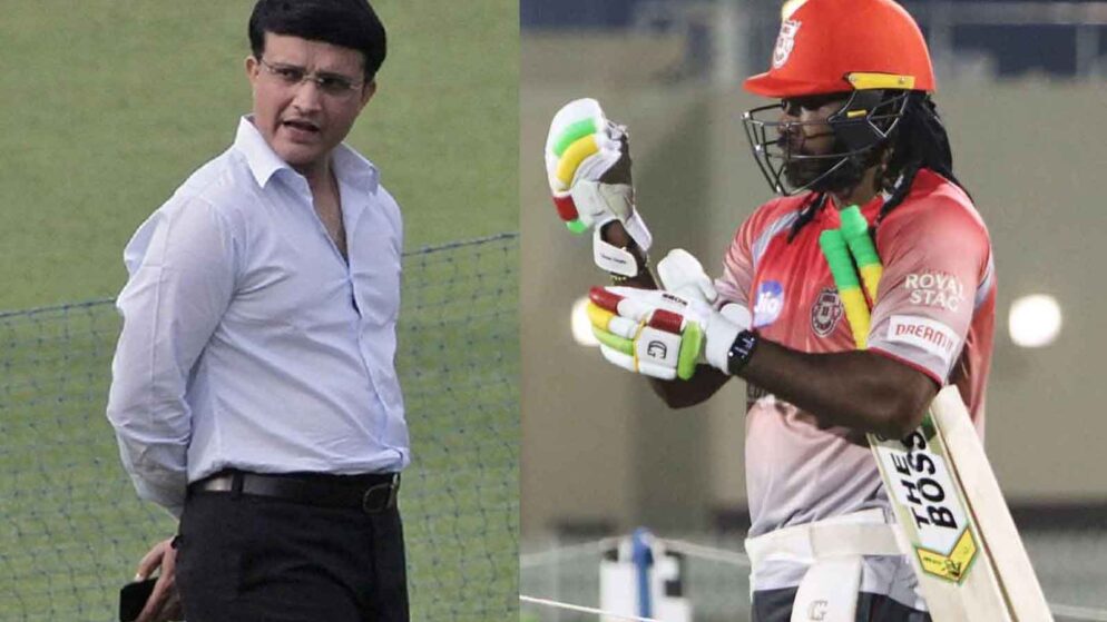 IPL 2020: It Pinched Chris Gayle that He Has Been Made to Sit Out: Sourav Ganguly on Chris Gayle