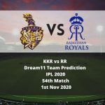 KKR vs RR Dream11 Team Prediction