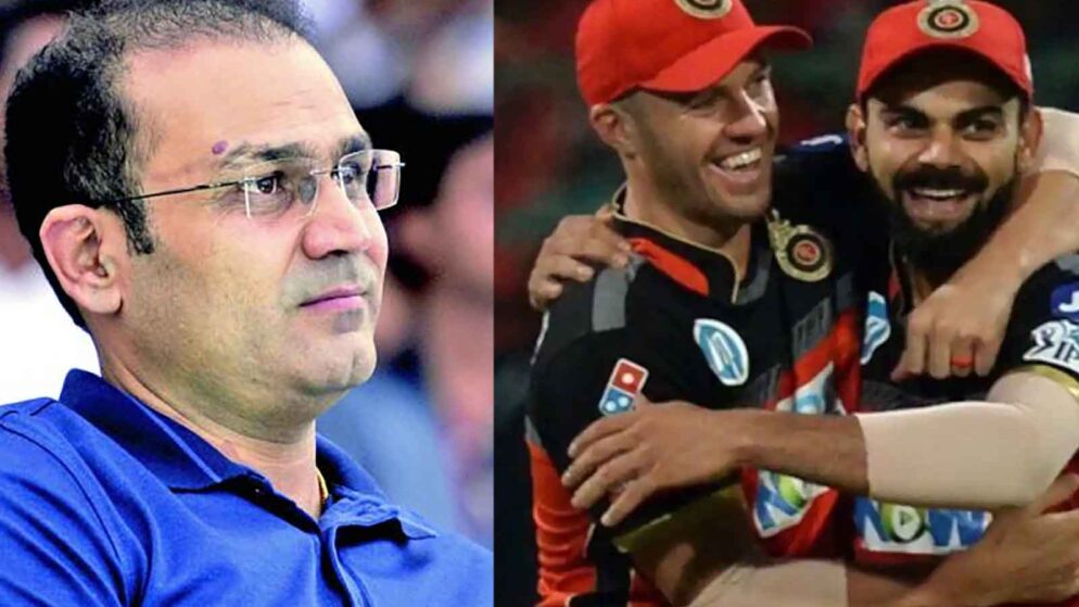 Virender Sehwag Hilariously Trolls Virat Kohli-AB de Villiers For Their Slow Batting Approach Against CSK