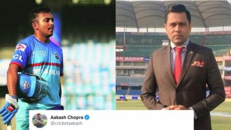 “My Way Or The Highway,”- Aakash Chopra Slams Rishabh Pant And Prithvi Shaw For Poor Show In IPL 2020