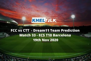 FCC-vs-CTT-Dream11-Team-Prediction-Match-33-ECS-T10-Barcelona-19th-Nov-2020